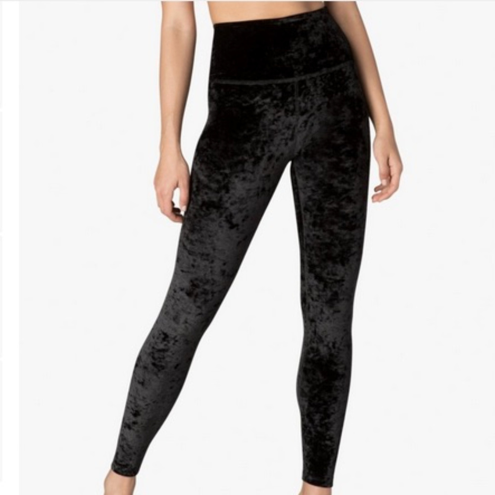 Crushed Velvet Leggings, Beyond Yoga